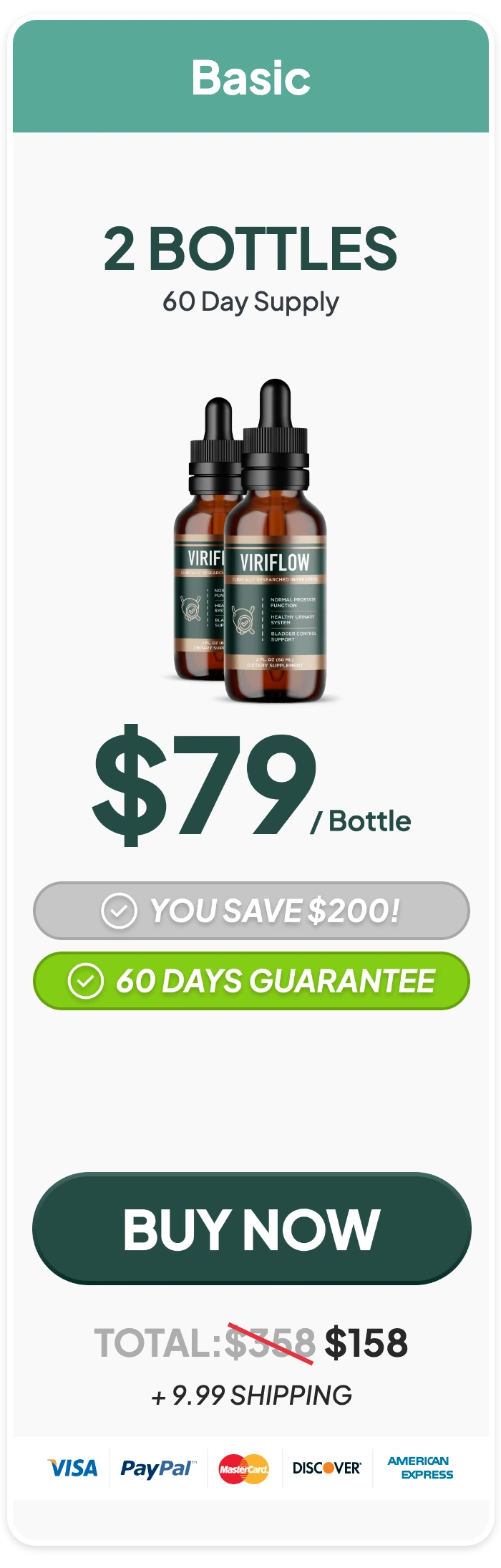 ViriFlow 2 bottles